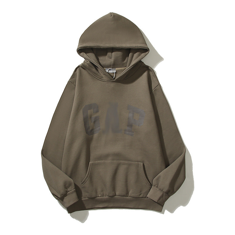 Unisex Gap Letter Print Hoodie