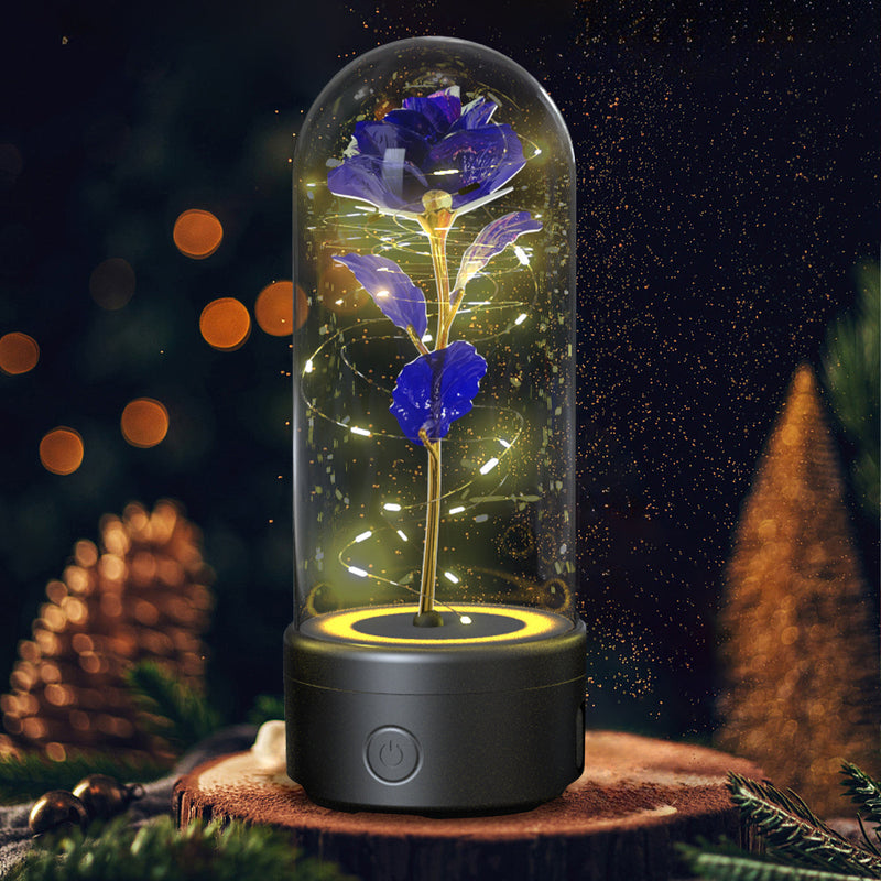 2-in-1 Rose LED Speaker