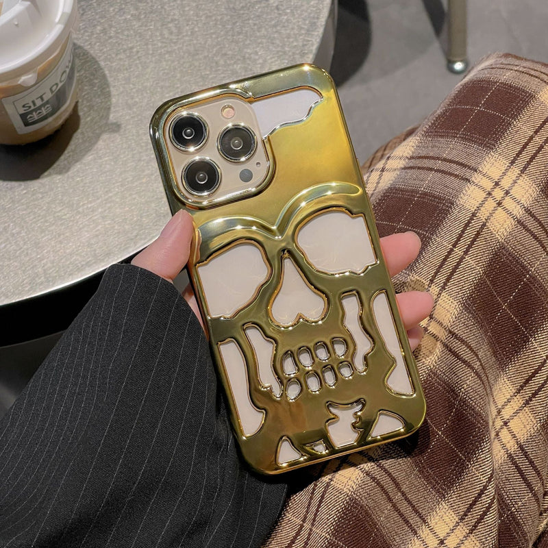 Luxury 3D Skull Phone Case