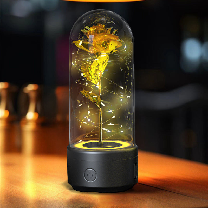 2-in-1 Rose LED Speaker