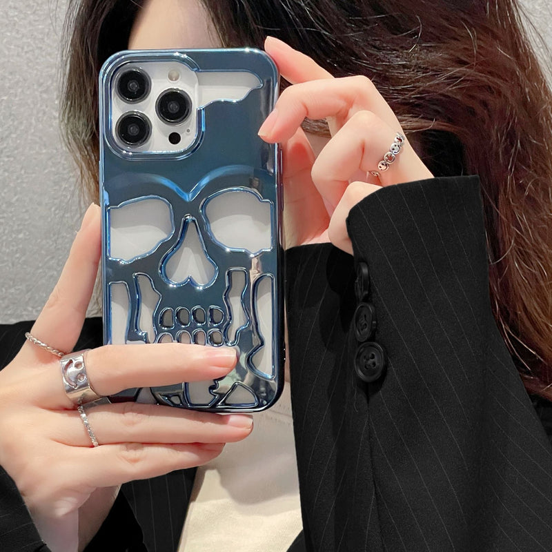 Luxury 3D Skull Phone Case