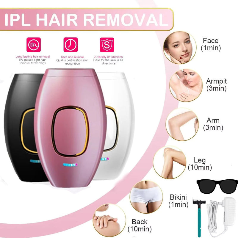 IPL Laser Pain Free Hair Remover