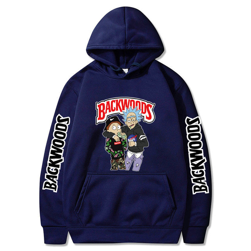 Unisex Backwoods Lettering Hoodie