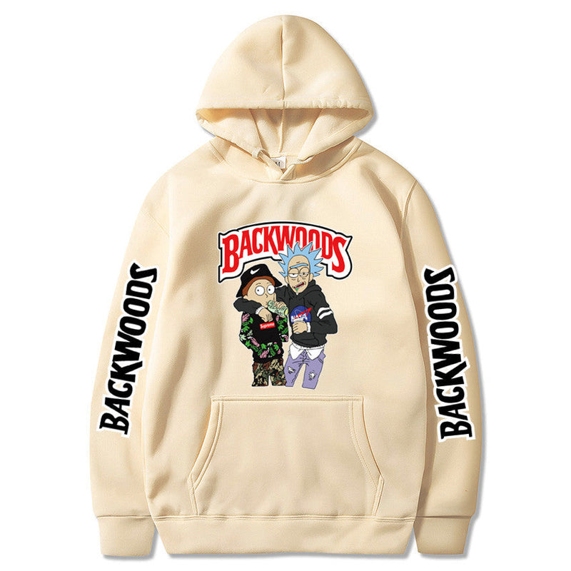 Unisex Backwoods Lettering Hoodie