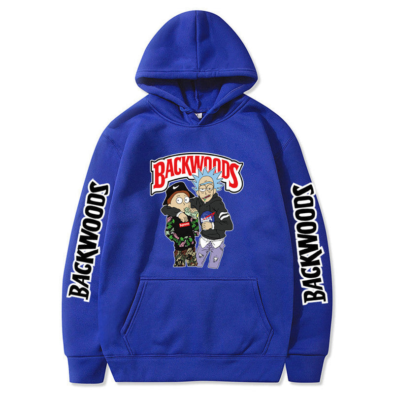 Unisex Backwoods Lettering Hoodie